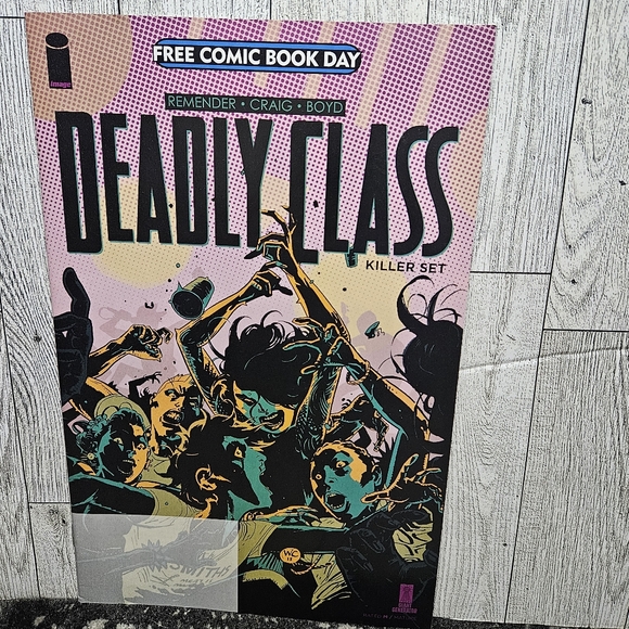 Free Comic Book Day FCBD 2019 Comic Book Deadly Class Killer Set 2019 - Picture 11 of 11
